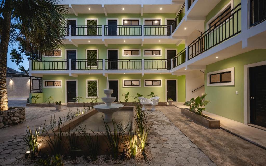 Budova, kde se hotel nachází