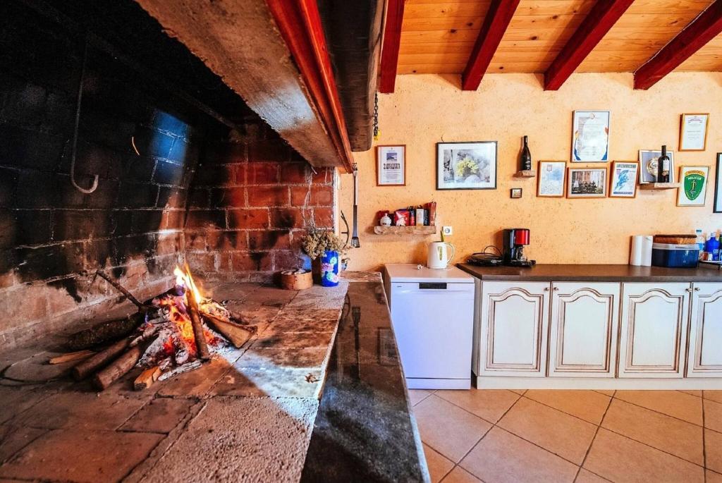 Posedenie v ubytovaní MY DALMATIA - Holiday home Korlat with private pool