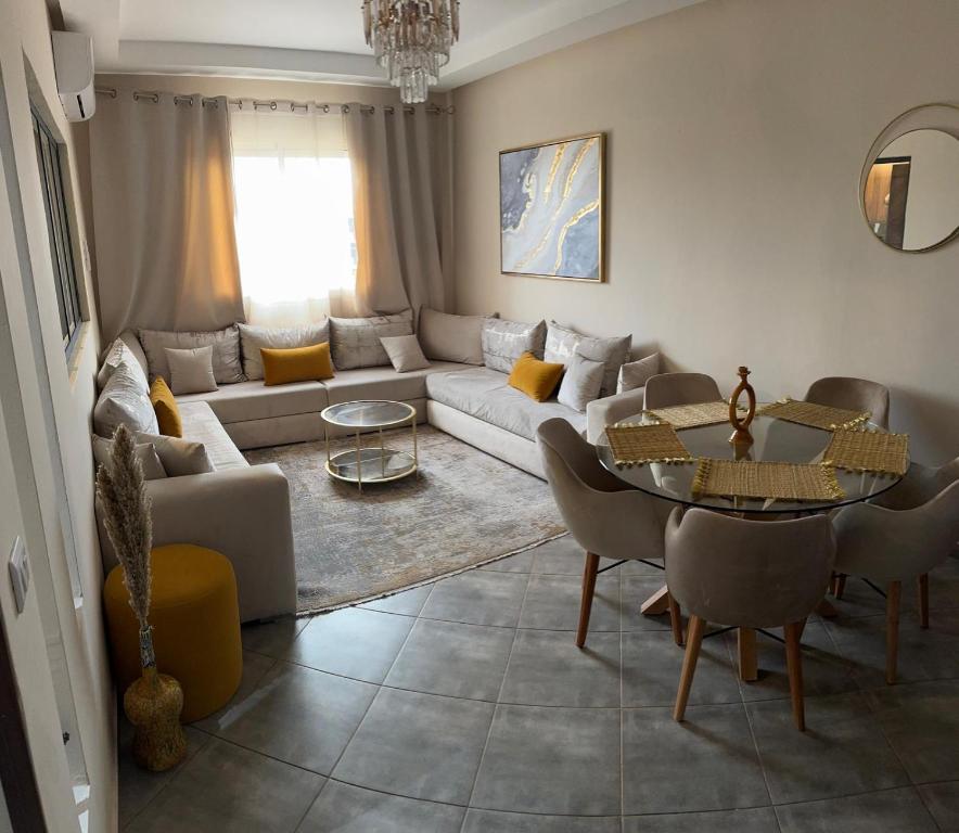 Χώρος καθιστικού στο Le Marrakchi - 2 chambres - Parking - Wifi