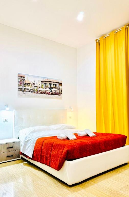 Łóżko lub łóżka w pokoju w obiekcie Tawhid Accomodation