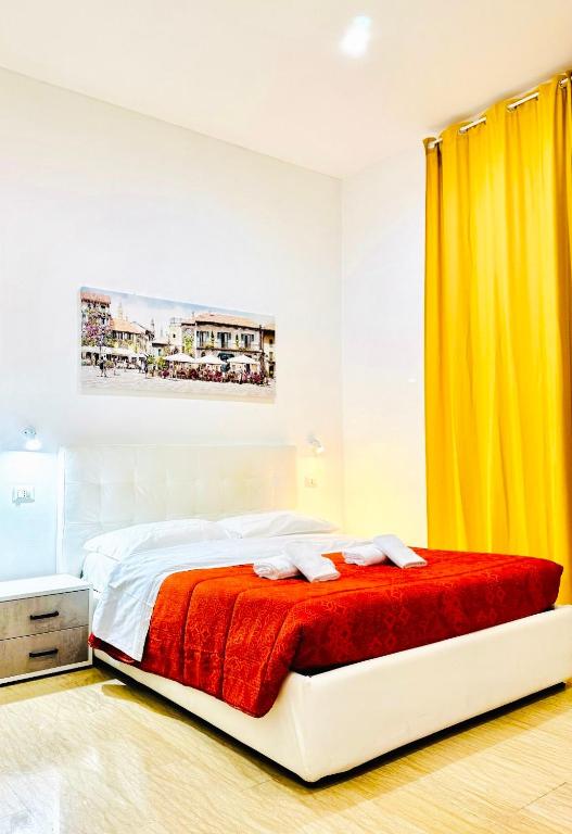 Łóżko lub łóżka w pokoju w obiekcie Tawhid Accomodation