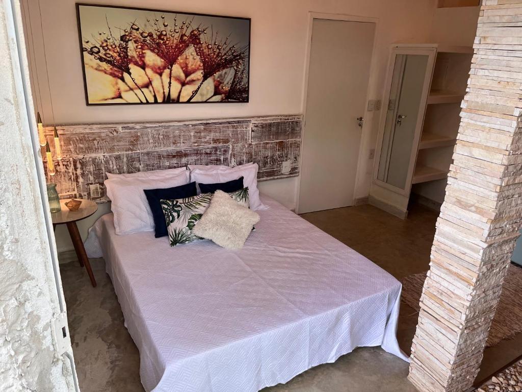 Cama ou camas em um quarto em Pousada Sonho Real
