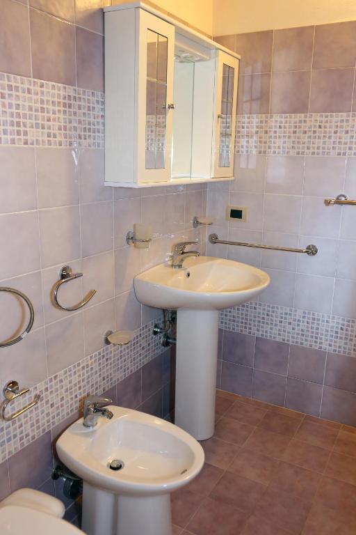 Kúpeľňa v ubytovaní Casa Vacanze Calafarina
