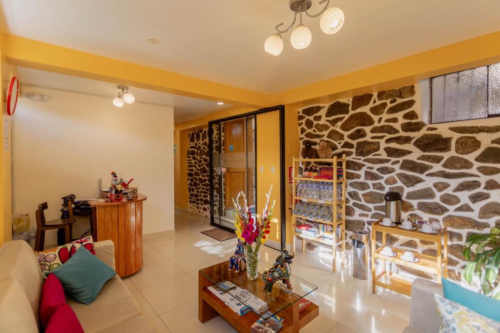 Posezení v ubytování Kamma Guest House
