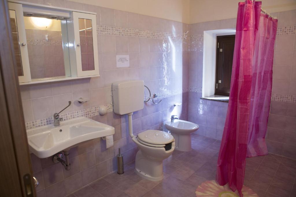 Kúpeľňa v ubytovaní Casa Vacanze Calafarina