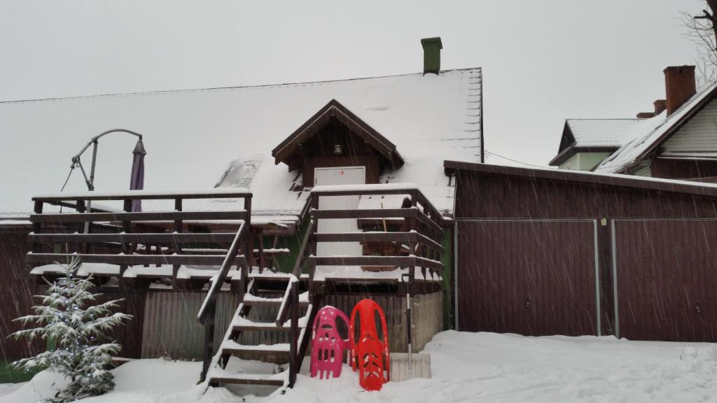 Apartament Buczyna v zime