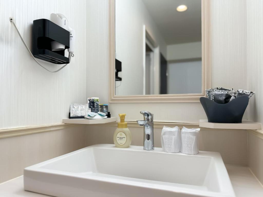 Koupelna v ubytování HOTEL 31