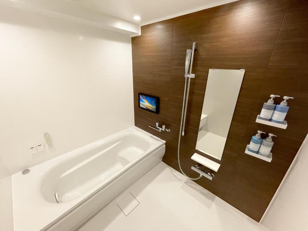 Koupelna v ubytování HOTEL 31