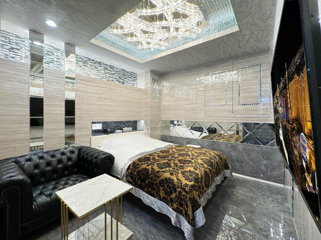Postel nebo postele na pokoji v ubytování Hotel Century
