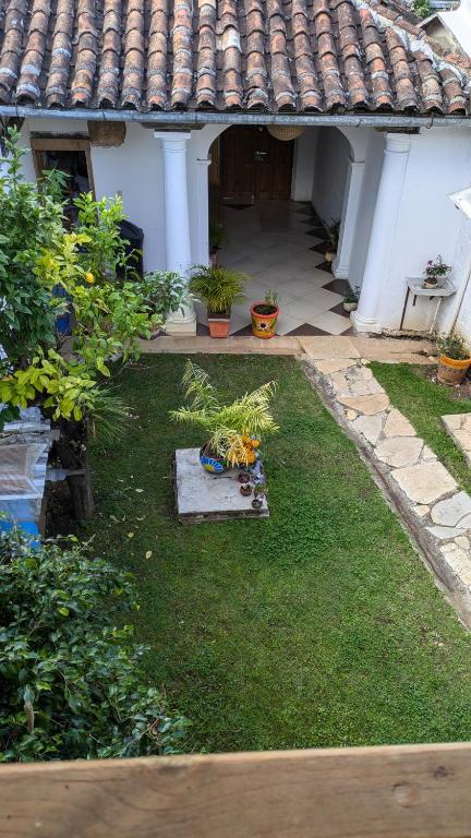 Zahrada ubytování Gaia Guest House
