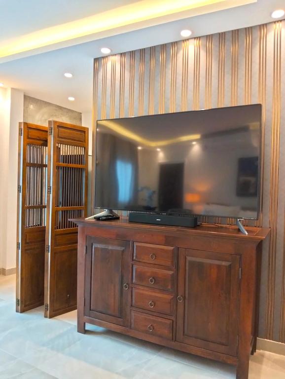 TV a/nebo společenská místnost v ubytování Varaya Resort