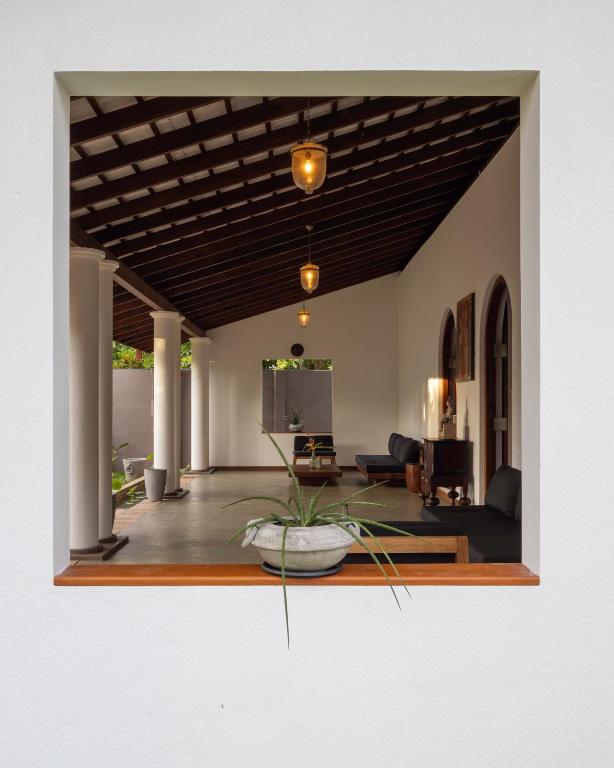 Area soggiorno di Mudliyar House