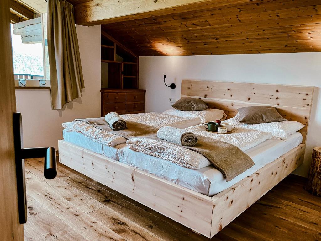 Postel nebo postele na pokoji v ubytování Fössing Hof.Apartment