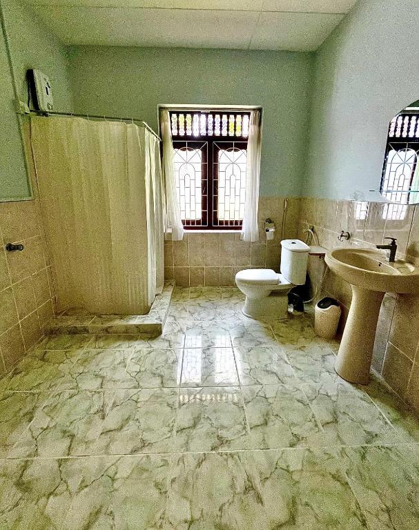 Koupelna v ubytování Emerald Villas Weligama