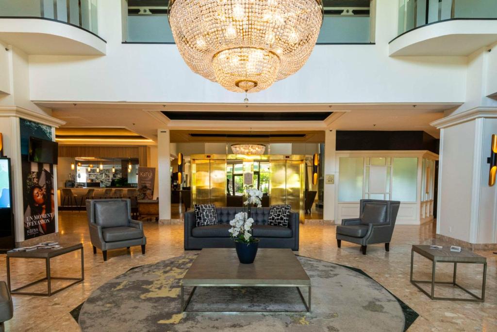 Chateau Cartier Hotel & Resort Ascend Hotel Collectionにあるシーティングエリア