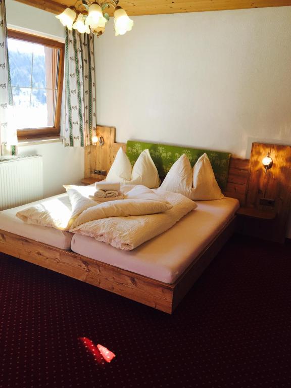 Letto o letti in una camera di Haflingerhof