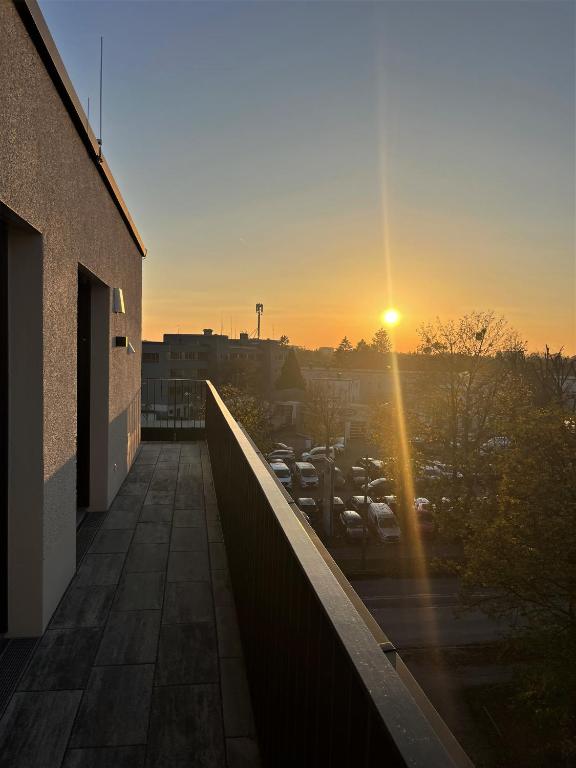 Blick auf den Sonnenuntergang/Sonnenaufgang von der Pension aus oder aus der Nähe