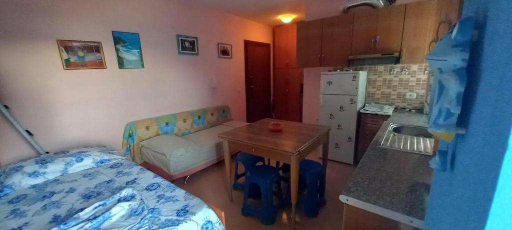Krevet ili kreveti u jedinici u okviru objekta Viola's Studio Shengjin