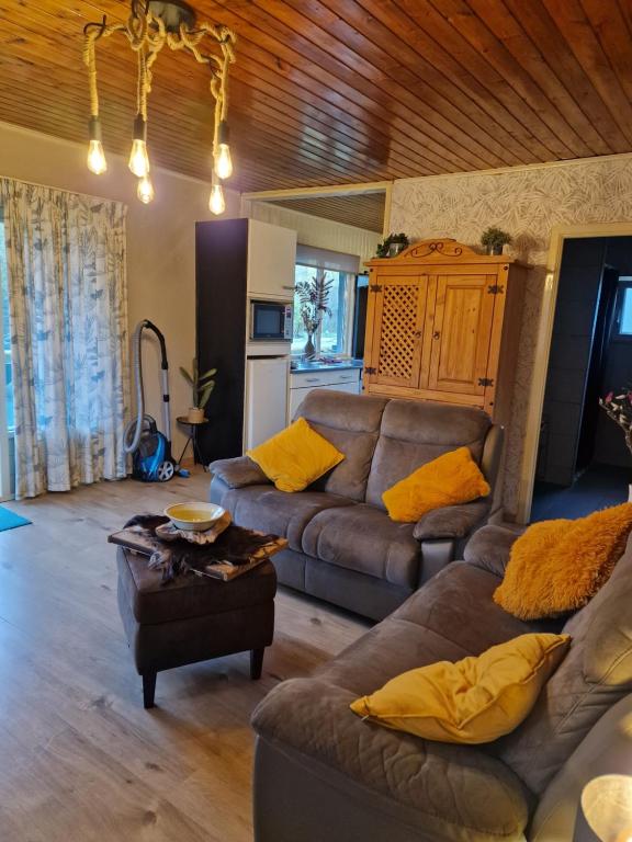 Posezení v ubytování Bungalow Belle Vue - Camping International - Bomal - Durbuy