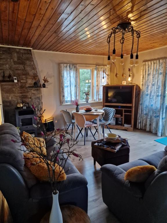 Posezení v ubytování Bungalow Belle Vue - Camping International - Bomal - Durbuy