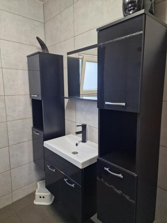 Koupelna v ubytování Bungalow Belle Vue - Camping International - Bomal - Durbuy