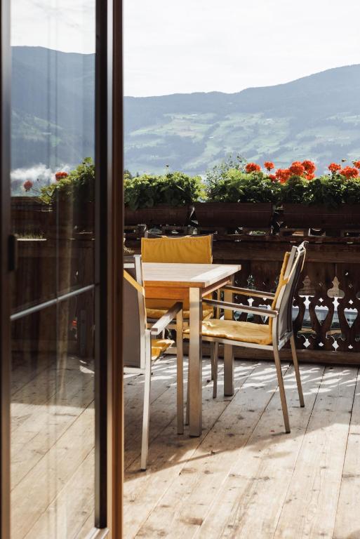 Balkón nebo terasa v ubytování Alpen-Chalet-Pankraz