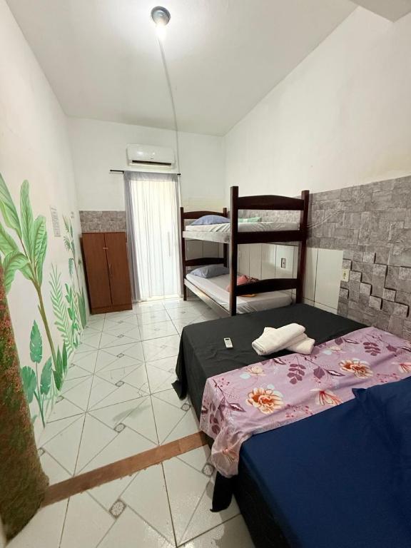 Pousada Maré Alta em Boipeba - 四倍房间