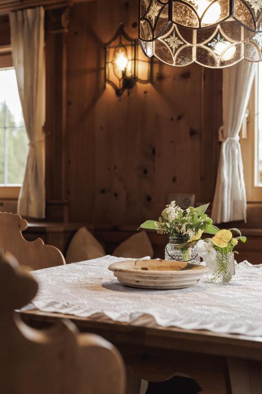 Posezení v ubytování Alpen-Chalet-Pankraz