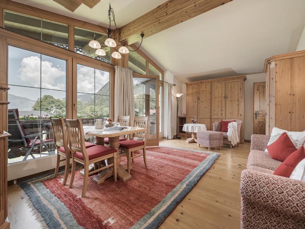 Posezení v ubytování Apparthotel "Landhaus Veronika"