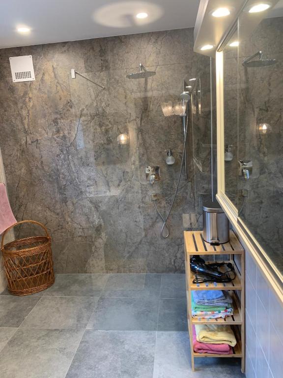 Koupelna v ubytování Ferienwohnung Walker