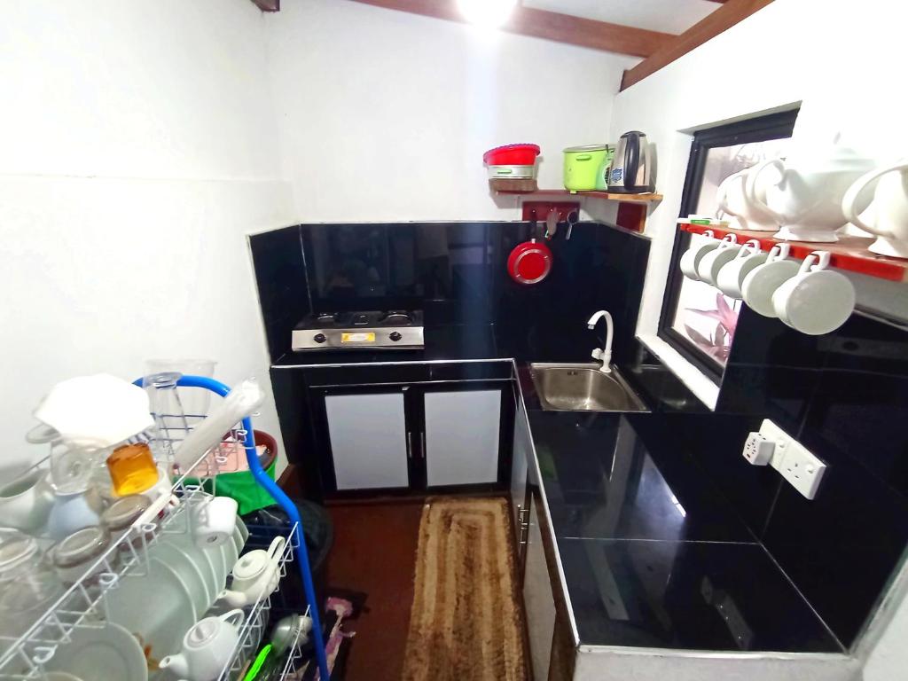 Kuchyň nebo kuchyňský kout v ubytování Ramesh Guesthouse