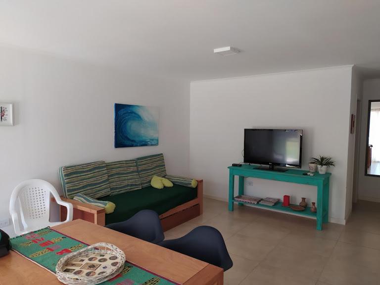 TV a/nebo společenská místnost v ubytování Playa Quequen con piscina