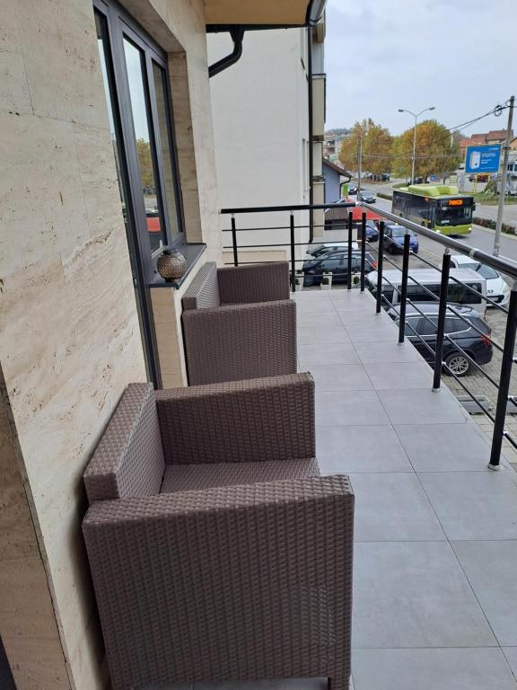 Balkón nebo terasa v ubytování Ivan's guesthouse