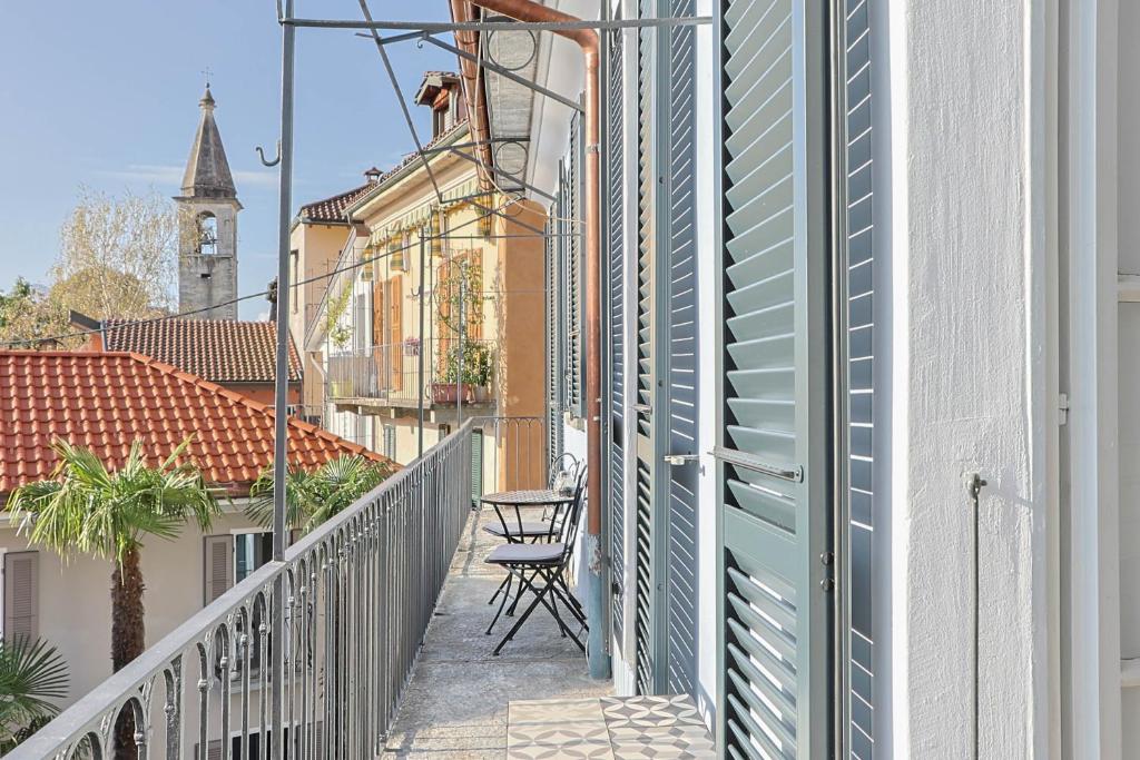 Balkón nebo terasa v ubytování Caffè dell'Arte Boutique Rooms Locarno