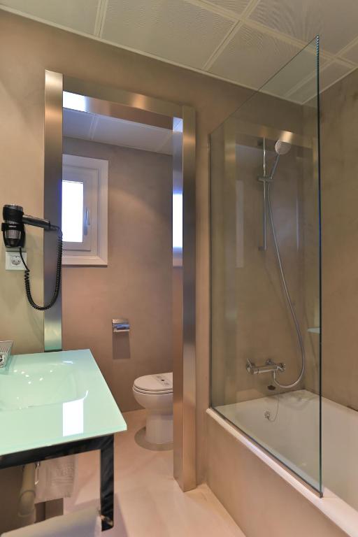 Koupelna v ubytování Habitus Hotel Leyre