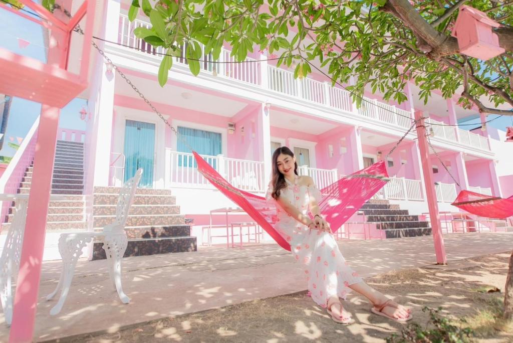 Hosté ubytování บ้านพวงชมพูเกาะล้าน