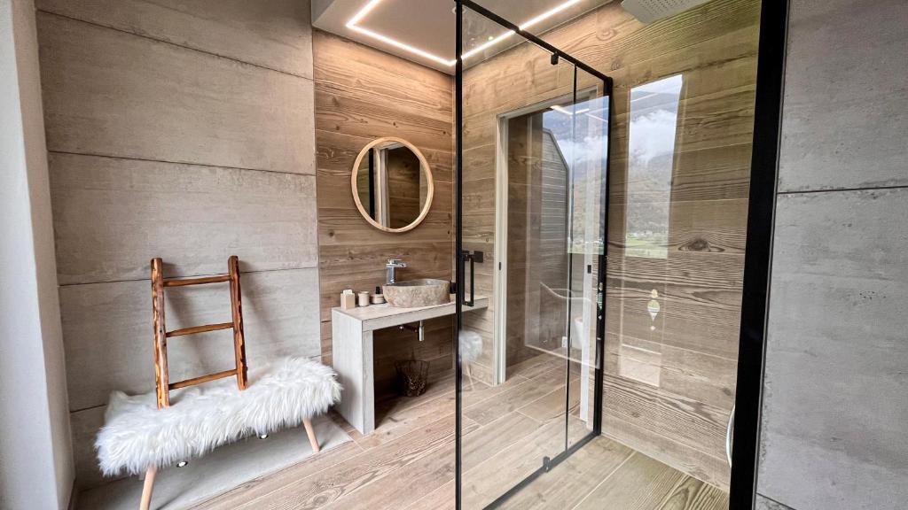 Koupelna v ubytování Agarthi Suites - Valtellina