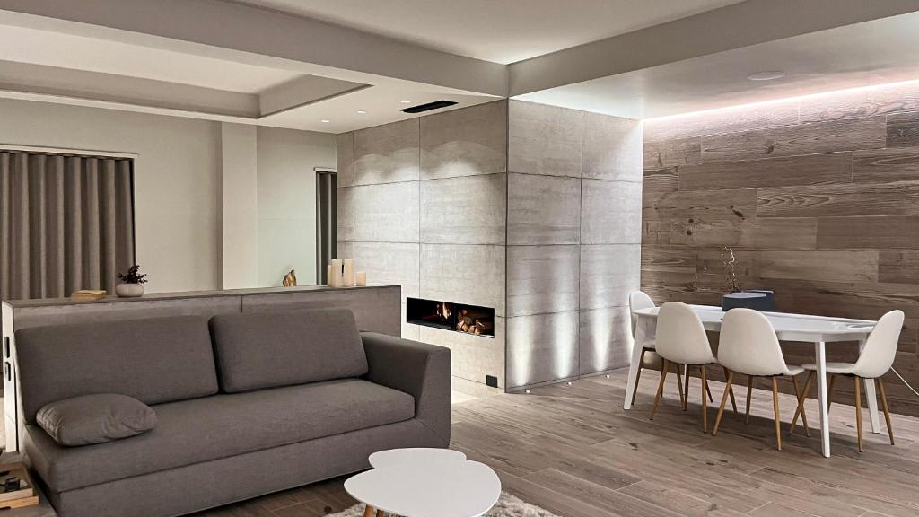 Posezení v ubytování Agarthi Suites - Valtellina