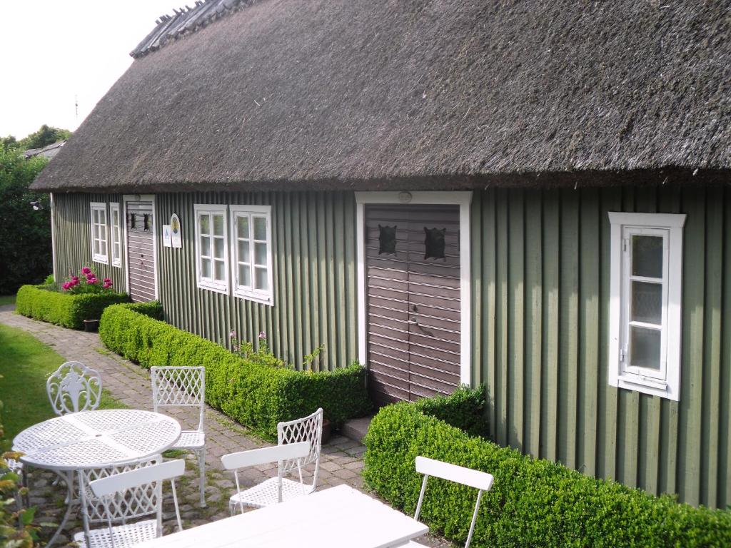 Zahrada ubytování Munkamöllan Logi Skåne Tranås