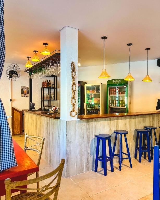 Lounge nebo bar v ubytování Pousada Porto do Sol
