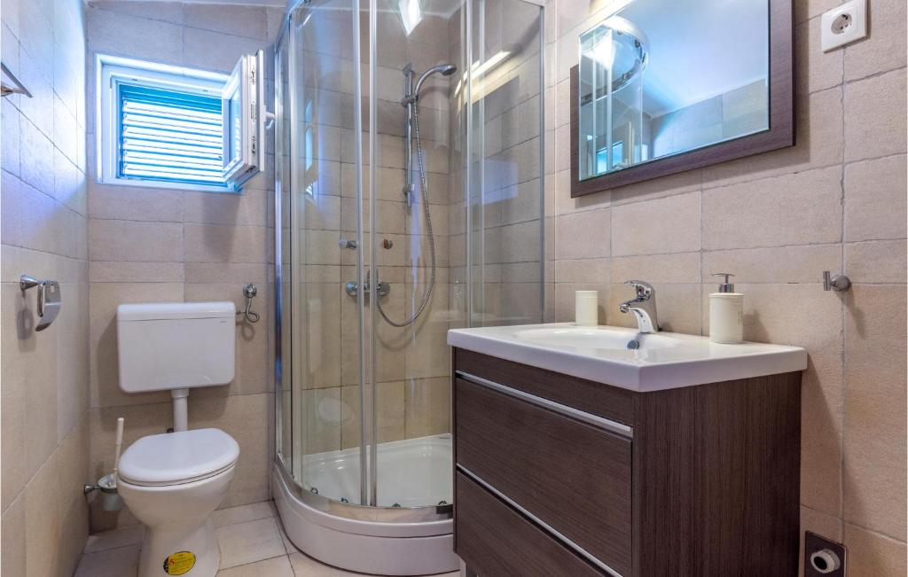 Koupelna v ubytování Holiday Home Veliko Brdo-Vrcani Bb Iii