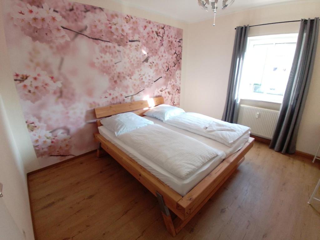 Postel nebo postele na pokoji v ubytování Apartments im Mardefeldpalais