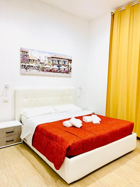 Łóżko lub łóżka w pokoju w obiekcie Tawhid Accomodation