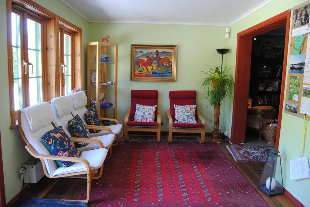 Posezení v ubytování Tingvall B&B Eco-Lodge