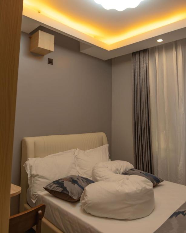 Postel nebo postele na pokoji v ubytování Sumix Hotel
