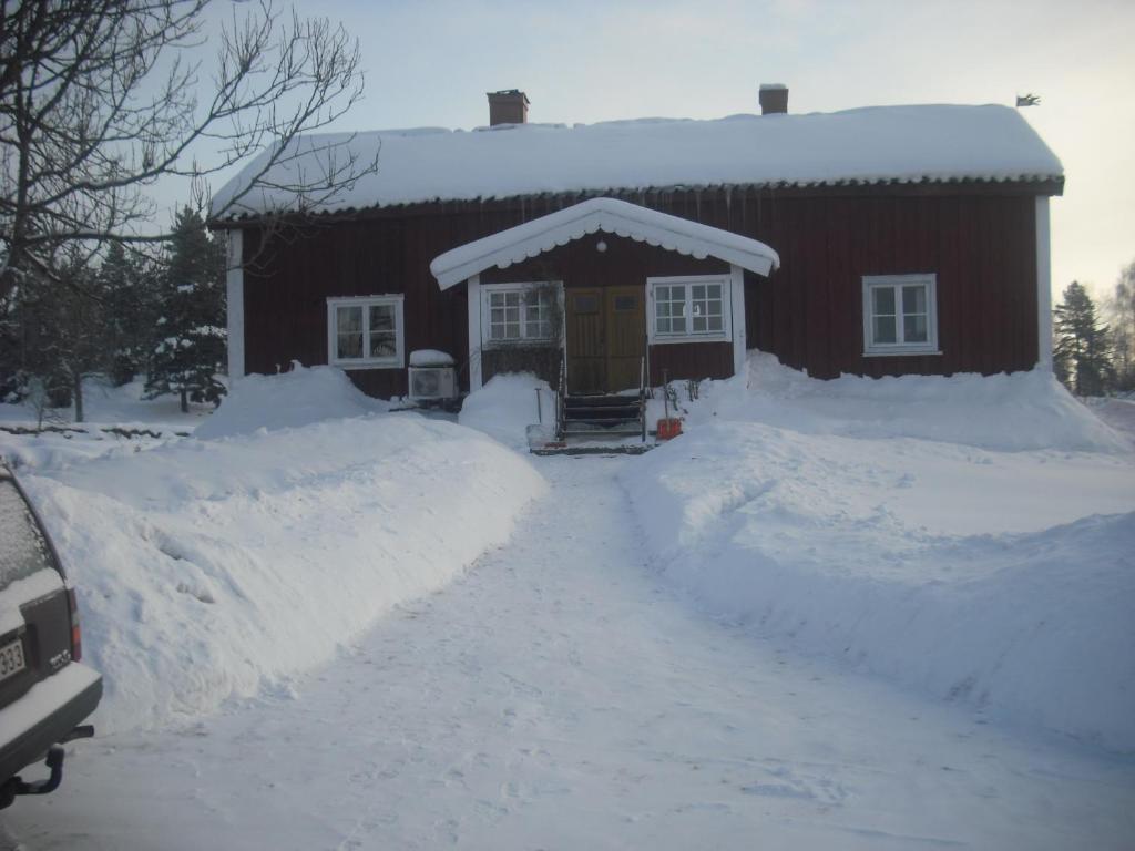 Pensionat Hogården v zimě