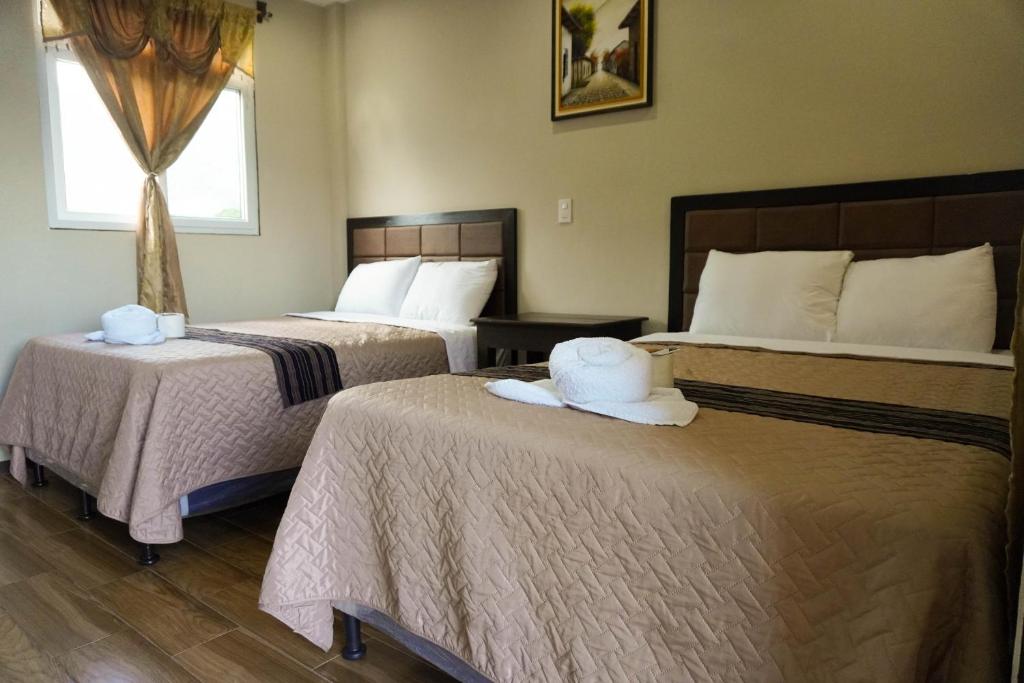 Posada Rabin Ajaw - Chambre Lits Jumeaux Avec Salle De Bains Privative