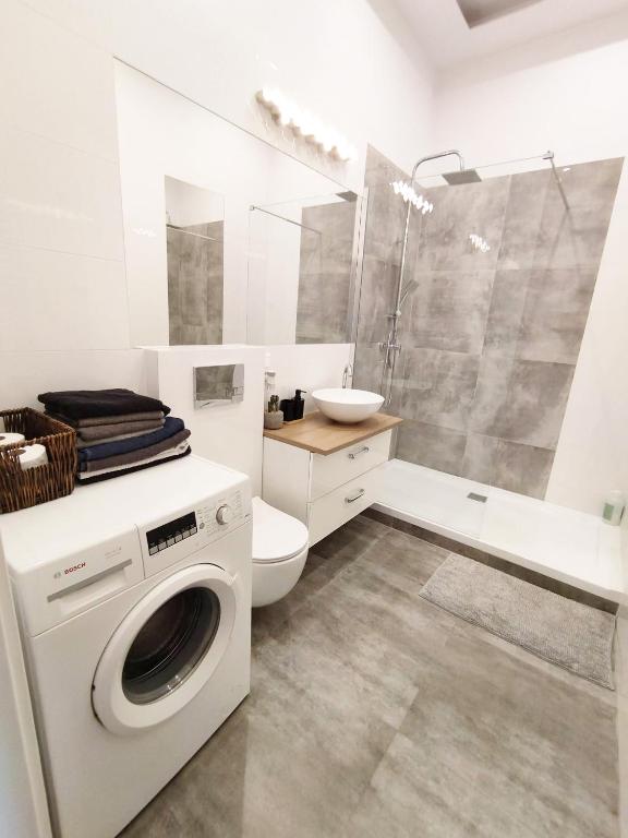 Kúpeľňa v ubytovaní Boho Apartments