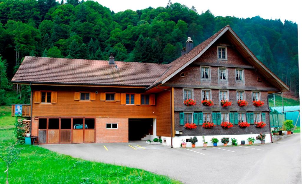 Budova, kde se bed and breakfast nachází