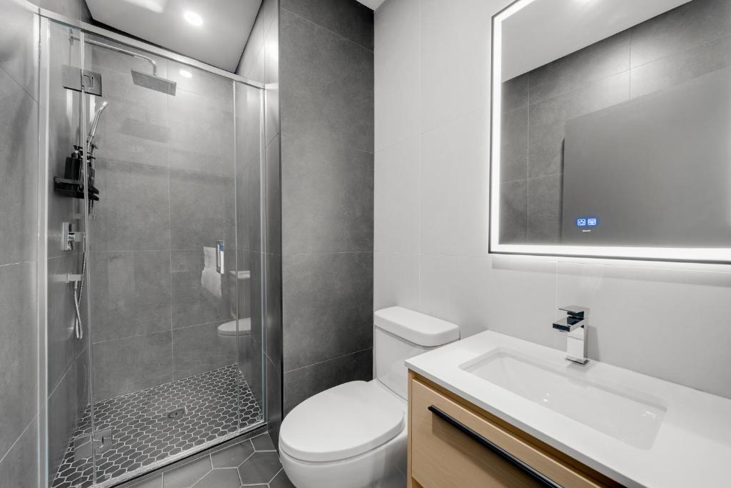 Koupelna v ubytování Lift Hotel